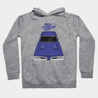 Dodge Coronet Super Bee 1970 - dark blue Hoodie